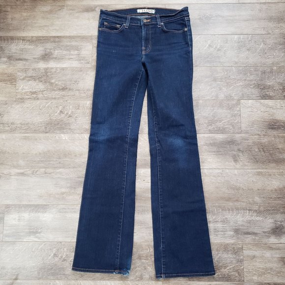 J Brand Denim - J Brand 118 Ink Boot Leg Distressed Ankle Jeans 28